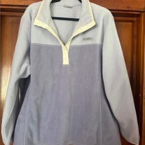Columbia Light Purple Fleece Pullover